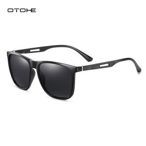 OTOHE Men Sunglasses TR90 Classical Fashion Glasses Polarized Sunglasses UV400 TAC Lens Sunglasses Outdoor Activities Sports Sunglasses Driving Fishing Racing Eyewear Sun Glasses