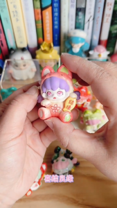 [Ready Stock] 16 PCS Miko Lucky Cat cute toy blind box