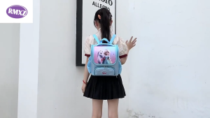 Chic Cartoon Nylon Backpack for Kids - 10 Inch School Bag with Cartoon Prints