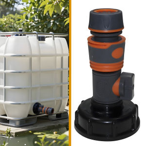 Garden Hose Tap Shut Off Valve Fitting IBC Connector Pipe Coupler Stop Water Connection Repair Joint Irrigation System Adapter