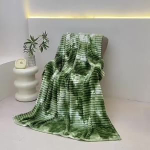 Chăn Nỉ Flanel Nhuộm Tie Dye Dày Dặn Ấm Áp Dùng Làm Khăn Trải Ghế Sofa & Giường Chất Liệu Polyester Cao Cấp Chất Liệu Lông San Hô Hình Chữ Nhật Họa Tiết Kẻ Ca Rô Dành Cho Người Lớn Sử Dụng Mùa Đông