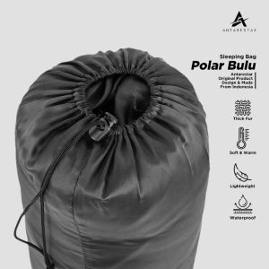 Sleeping Bag Camping Dewasa Polar Bulu Antarestar Sleeping Bag Plus Matras Camping Outdoor