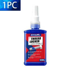 LOOLIFL 263 Thread Locker Blue 243 Removable Threadlocker Metal Screw Glue High Strength Agent Anaerobic Adhesive Corrosion