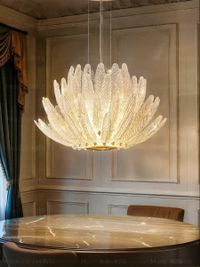 FANCY LAMP CLUB | Luxury Designer Ice Lotus Chandelier