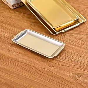 Dĩa inox 304 HÀN QUỐC đựng thịt khay topping chuyên dùng nhà hàng cao cấp