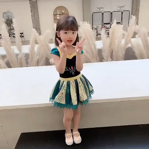 ชุดเจ้าหญิงจัสมินแช่แข็งแอนนาชุดผ้าฝ้ายเด็กสําหรับเด็กผู้หญิงออโรร่าสโนว์ไวท์ฮาโลวีนคริสต์มาสบัลเล่ต์เต้นรําเสื้อผ้า