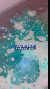 Bath tea / foamy foot soak / mandi bunga / mandian herba / foot spa bath tub / bath bomb / rendaman / rendaman kaki