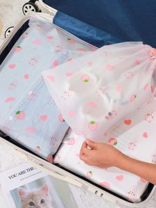 Travel Clothing Buggy Bag Cartoon Storage Bag Buggy Bag Trunk Clothes Shoes Sub-Package Waterproof Sealed Storage Bag Buggy Bag Bag