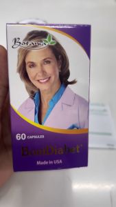 Viên uống BoniDiabet Botania hỗ trợ bệnh tiểu đường làm giảm glucose máu (60 viên)