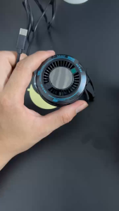 Quạt Tản Nhiệt Điện Thoại Sò Lạnh F29 có màn hình hiển thị nhiệt độ Led RGB Gaming Công Suất 15W đóng băng