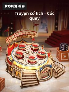 JINWUCHUANGYI | DIY Hộp Nhạc Gỗ 3D Cổ Tích