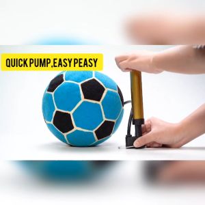 (READY STOCK) Pam Angin Bola Tayar Basikal Ball Air Pump Mini Hand Pumps Portable Basketball Football Tire Inflator with Inflation Needle