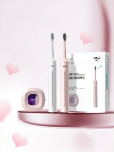 Couple Set Ultrasonic Soft Bristle Electric Toothbrush