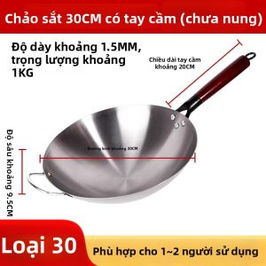 Chảo Lăn Tròn Chống Dính Phù Hợp Với Bếp Từ