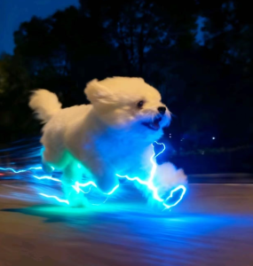 Pet glowing shoe lamp bear teddy collar lamp chest and back night lamp night-time dog walking anti-loss shoe lamp