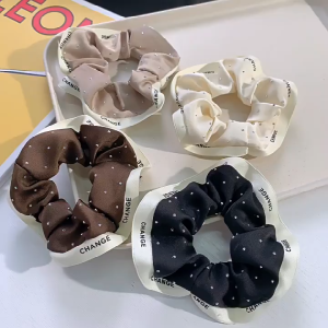 IKAT RAMBUT KOREA 2 WARNA MOTIF ELEGAN CHANGE VINTAGE BRANDED PREMIUM