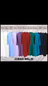 JUBAH WALID LELAKI HIGH QUALITY COLLAR