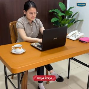 Meja Lipat Portable Serbaguna Meja Belajar Meja Lipat Outdoor Meja Makan Meja Taman Meja Jualan