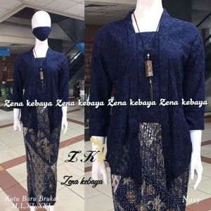 Kebaya Kutu Baru Set Rok Plisket Atasan Kebaya Modern Wanita Kebaya Wisuda Remaja Terbaru Kebaya Kartini Kebaya Pesta