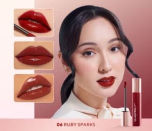 Wardah Glasting Liquid Lip *- Hi-Pigmented Glass Color Ringan Tidak Lengket Transferproof