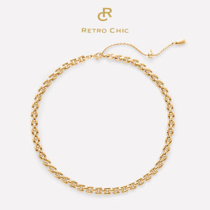 Italian Retro Fashion Roman Chain Necklace