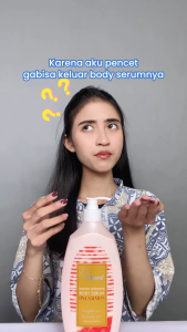 Liora Booster Whitening Body Serum DNA Salmon - 750 ML | Lotion Badan Mencerahkan Melembabkan dan Menutrisi Kulit