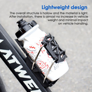 Mtb Water Bottle Holder Adjustable Fits 32-77mm Bottles Shockproof Design Universal for Bike MTB Road Cycling ADV