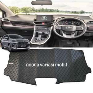 Alas Karpet Cover Dashboard Kulit Avanza Xenia Veloz 2022 ke atas full hitam