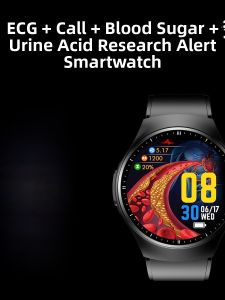 TAIHANGHUA | Smart Pulse Therapy Magnetic Acupuncture Electrotherapy Massage Bracelet Watch Bluetooth Call Blood Pressure Glucose Uric Acid Fat Monitoring