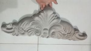 Phù điêu xi măng cốt sợi thủy tinh hoa văn nghệ thuật PD21x61CM HTV-EUROSHOP dày 4cm gắn dán trần tường trang trí công trình xây dựng tân cổ điển (phu dieu xi mang phù điêu bê tông)