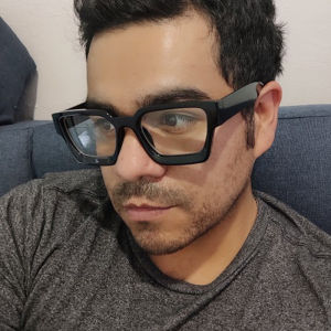 Cool Square Box Thick Edge Eyeframe Fashionable Ins Glasses Retro Trend Anti Blue Light Flat Mirror 5532