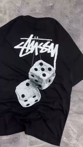 Kaos Stussy Gangstarr - tshirt stussy - kaos pria - tshirt pria - baju pria - kaos pria stussy dadu hitam