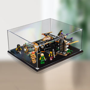 Acrylic Display Case Suitable for Lego 71736 Supersonic Breakthrough Plane Figurine Storage Box Transparent Dust Cover