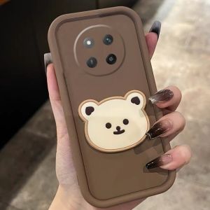 Soft Casing Honor X9c X9b X9a X9 5G Classic Cartoon Fashion 3D Bear Doll Phone Case Silicone Lens Protection Shockproof Back Cover 2024