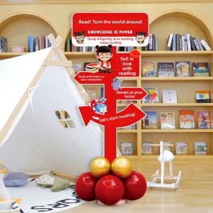 XIHUDIE | Reading Atmosphere Welcome Display KT Board