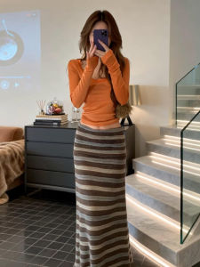 PEIZIXUAN | Attractive Half Skirt Set