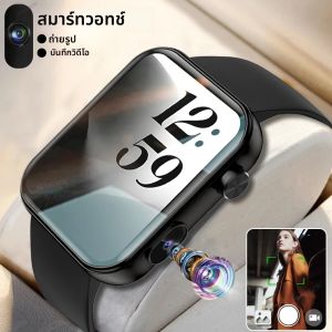 2025 ใหม่สมาร์ทนาฬิกาผู้ชายผู้หญิงกล้องถ่ายภาพบันทึกวิดีโอสุขภาพMonitorกีฬาฟิตเนสกันน้ําBT Call Smartwatch