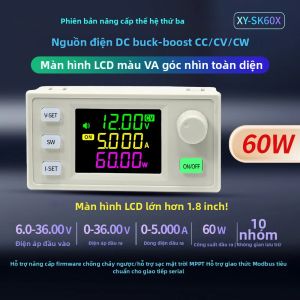 Bộ Điều Chỉnh Điện Áp CNC XY-SK60X/SK120X 60W/120W Mô-đun Sạc Năng Lượng Mặt Trời Dòng Điện Áp Không Đổi Với Hỗ Trợ MPPT