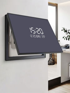 Creative Pure Color Electric Meter Box Decorative Painting Night Light Restaurant Distribution Box Switch Cover Hanging Clock