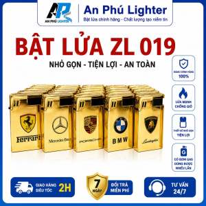 Bật Lửa Khò Tia Xanh ZL 019 - Vỏ Nhôm - Có Bơm Ga