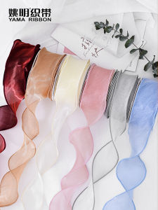 ริบบิ้นไหมหยก ริบบิ้นผ้าชีฟอง ริบบิ้นขอบ ริบบิ้นไหม ริบบิ้นผ้าซาติน ริบบิ้นผ้าโปร่ง ริบบิ้นผ้าฝ้าย ริบบิ้นผ้าโพลีเอสเตอร์