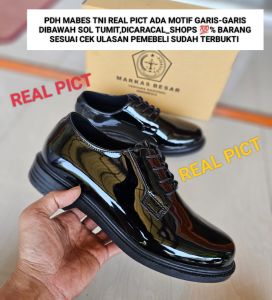 SEPATU PDH JATAH MABES TNI ORI 100% REAL PICT