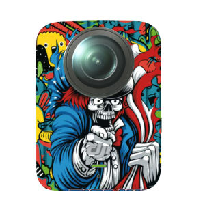 สติกเกอร์ PVC สำหรับดีไอ ออสโม 360 ฟูลเซอร์ราวด์ป้องกันสติ๊กเกอร์ตกแต่งฟิล์มสำหรับดีไอ ออสโม 360 กล้องกีฬาอุปกรณ์เสริม