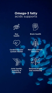 Australia Healthy Care 1000mg Fish Oil 200 Caps Omega3 EPA DHA Odourless【Exp:Aug-2028】澳洲鱼油 无腥味 护脑护心护关节护眼