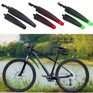 WRELS | Bike Fender Set Adjustable Bicycle Mudguard Road Mountain Bike Mudguard for Tire Bicycle Cycling Tire Front/Rear Mud Guard