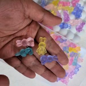 Manik Gummy Bear Bunny Mote Boneka Beruang dan Kelinci