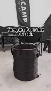 【COD】Collapsible Pop-Up Trash Can – Reusable Lawn & Leaf Waste Bag | Portable Folding Garbage Bin for Camping Garden & Outdoor Cleaning