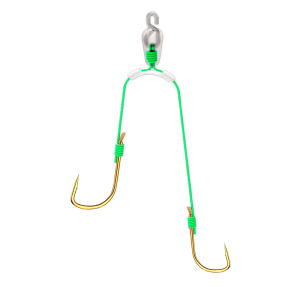 Ewitgo | Quick Release Anti-Tangle 8cm Double Fishing Hooks