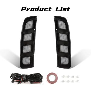 For Honda Civic Type R 2018 2019 2020 2021 10th Generation Car LED DRL Daytime Running Lights Dynamic Turn Signal Night Lamps
