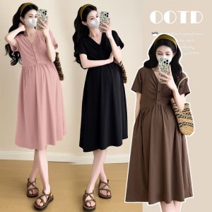 Stylish Slimming Breastfeeding Friendly Maternity Dress
